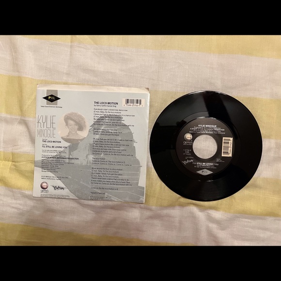 Kylie Minogue “ The Locomotion” 45 rpm Vinyl - Picture 2 of 2